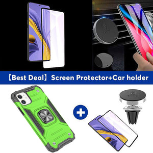 Vehicle-mounted fall-proof armor phone case  For iPhone 11