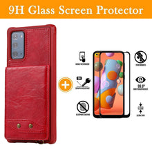 Load image into Gallery viewer, Rear Cover Type Protective Card Holster Phone Case For SAMSUNG Galaxy NOTE20