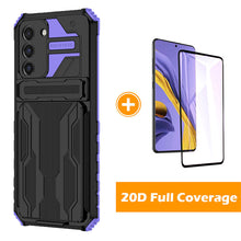 Charger l&#39;image dans la galerie, King Kong Armor Holder Card Slot Phone Case For SAMSUNG S21+/S21PLUS 5G