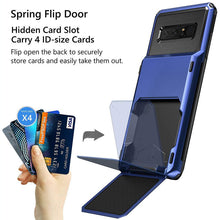 Load image into Gallery viewer, Travel Wallet Folder Card Slot Holder Case For Samsung Note 8
