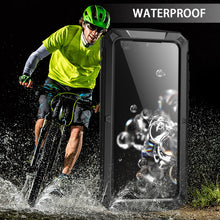 Charger l&#39;image dans la galerie, [ Samsung NOTE20 Series ] Luxury Doom Armor Waterproof Metal Aluminum Kickstand Phone Case