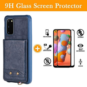 Rear Cover Type Protective Card Holster Phone Case For SAMSUNG Galaxy S20PLUS