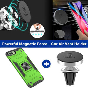 Vehicle-mounted fall-proof armor phone case  For iPhone 7 Plus