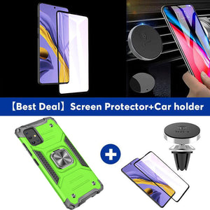 2022 Vehicle-mounted fall-proof armor phone case  For Samsung Galaxy A71