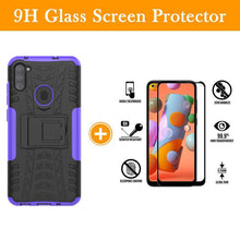 Load image into Gallery viewer, Rubber Hard Armor Cover Case For Samsung Galaxy A11