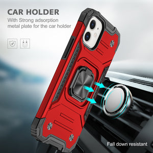 2022 Vehicle-mounted fall-proof armor phone case  For iPhone 12mini