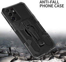 Load image into Gallery viewer, Phone Warrior Multi-function Bracket Belt Clip Case For Samsung S22 Ultra 5G