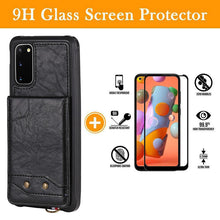 Charger l&#39;image dans la galerie, Rear Cover Type Protective Card Holster Phone Case For SAMSUNG Galaxy S20/S20 5G