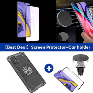 2022 Vehicle-mounted fall-proof armor phone case  For Samsung Galaxy A71