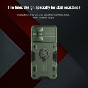 【Black rhino】Luxury Sliding Lens Protection ring holder case for Samsung S21PLUS 5G