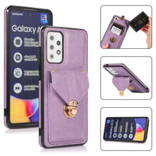 Load image into Gallery viewer, Snap Crossbody Card Wallet Leather Case For SAMSUNG Galaxy A52