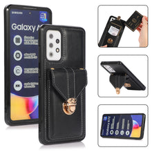 Load image into Gallery viewer, Snap Crossbody Card Wallet Leather Case For SAMSUNG Galaxy A72