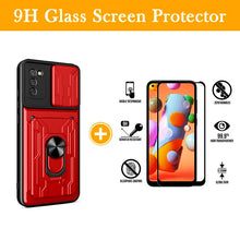 Load image into Gallery viewer, 【For SAMSUNG A02S】Multifunctional Card Holder Ring Bracket Goggles Phone Case