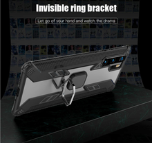 Load image into Gallery viewer, Warrior Style Magnetic Ring Kickstand Phone Cover For Huawei P30 Pro
