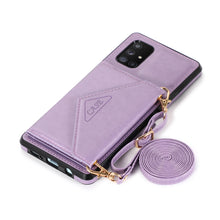 Charger l&#39;image dans la galerie, [2021 nouveau] Samsung A71 triangle Cross Multi - function Wallet Card Cover