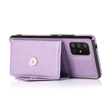 Charger l&#39;image dans la galerie, [2021 nouveau] Samsung A71 triangle Cross Multi - function Wallet Card Cover