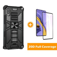 Charger l&#39;image dans la galerie, Coque antichoc Luxury Armor 2022 avec béquille pour Samsung Galaxy A02