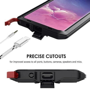 【FREE SHIPPING】Luxury Doom Armor Waterproof Metal Aluminum Phone Case For Samsung Note10