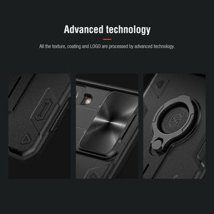 【Black rhino】Luxury Sliding Lens Protection ring holder case for Samsung S21PLUS 5G