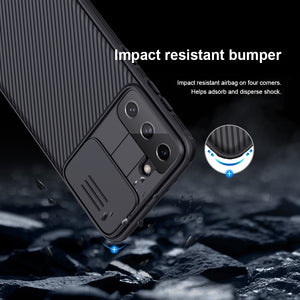 【Black Mirror】Luxury Slide Phone Lens Protection Case for Samsung S21 Series
