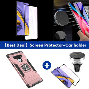 Vehicle-mounted Shockproof Armor Phone Case  For LG STYLO 6