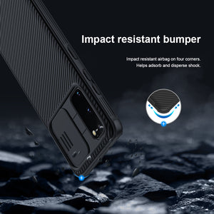 【Black Mirror】Luxury Slide Phone Lens Protection Case for Samsung S20 Series
