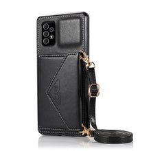 Load image into Gallery viewer, Triangle Crossbody Multifunctional Wallet Card Leather Case For Samsung Galaxy A52(5G)