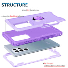 Load image into Gallery viewer, Robot Rotating Ring Bracket Phone Case For SAMSUNG Galaxy S23 Ultra 5G