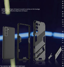 Charger l&#39;image dans la galerie, 2021 Nouveau Punk Style Stand Phone Case pour Samsung S21/S21Plus