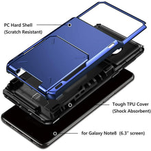 Load image into Gallery viewer, Travel Wallet Folder Card Slot Holder Case For Samsung Note 8