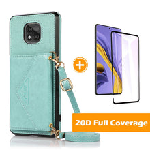 Load image into Gallery viewer, Triangle Crossbody Multifunctional Wallet Card Leather Case For MOTO G Power(2021)