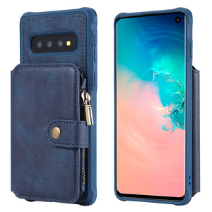 Multifunctional Flap Back Card Wallet Phone Case For SAMSUNG Galaxy S10