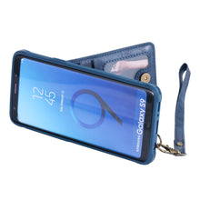 Load image into Gallery viewer, Rear Cover Type Protective Card Holster Phone Case For SAMSUNG Galaxy S9