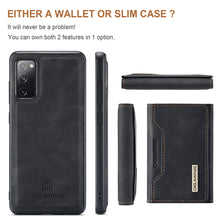 Load image into Gallery viewer, Multifunctional Wallet Phone Case For Samsung S20FE