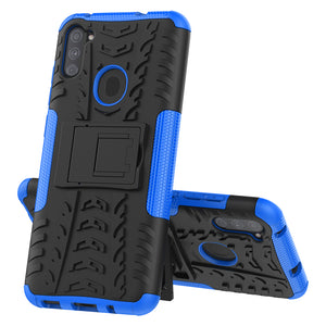 Rubber Hard Armor Cover Case For Samsung Galaxy A11