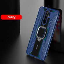 Load image into Gallery viewer, Warrior Style Magnetic Ring Kickstand Phone Cover For Redmi 9