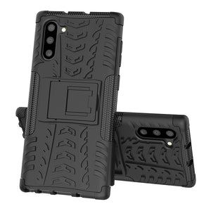 Enveloppe en caoutchouc armure dure pour Samsung Galaxy Note10/Note10 Plus/Note10 Lite