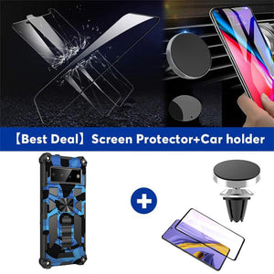 Camouflage New Luxury Armor Shockproof Case With Kickstand For Google Pixel 7Pro