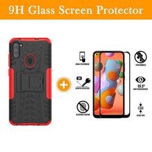 Load image into Gallery viewer, Rubber Hard Armor Cover Case For Samsung Galaxy A11