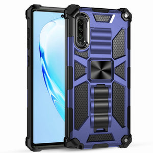 Luxury Armor Shockproof With Kickstand For SAMSUNG A30S