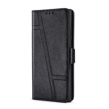 Load image into Gallery viewer, Trapezoidal Side Buckle Soft Leather Wallet case For Samsung Galaxy A71