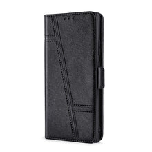 Load image into Gallery viewer, Trapezoidal Side Buckle Soft Leather Wallet case For Google Pixel 5