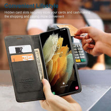 Charger l&#39;image dans la galerie, 2021 New Retro Wallet Case For Samsung S21Ultra