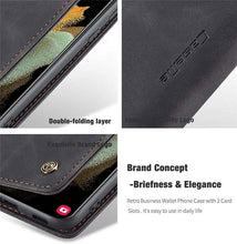 Charger l&#39;image dans la galerie, 2021 New Retro Wallet Case For Samsung S21Ultra