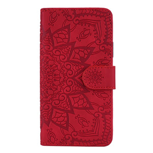 Flip Leather 3D Embossed Phone Case For Samsung Galaxy Note20/Note20 Ultra