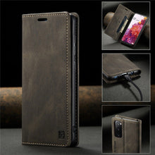 Load image into Gallery viewer, RFID Blocking Anti-theft Swipe Card Wallet Phone Case For SAMSUNG NOTE20/NOTE20 5G