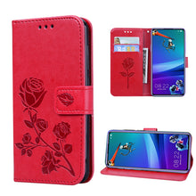 Load image into Gallery viewer, 2021 Upgraded 3D Embossed Rose Wallet Phone Case For SAMSUNG A01