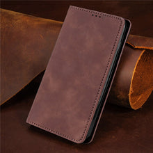 Load image into Gallery viewer, PU Leather Vintage Card Holder Flip Cover Magnetic Cases For Samsung Galaxy A Series