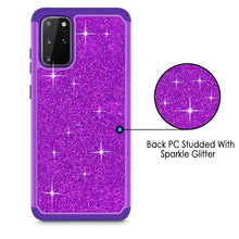 Load image into Gallery viewer, 2 in 1 Glitter Gel Back Soft Case For Samsung Galaxy