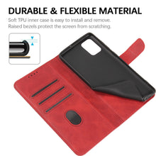 Load image into Gallery viewer, Premium Leather Wallet Side Flip Case With Card Holder &amp; Kickstand For Samsung A71/A51